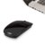 APOINT/A点 T3无线鼠标 静音无声低噪音 薄巧舒适 反应灵敏 智能省电 独立开关 通用台式机笔记本(黑色)