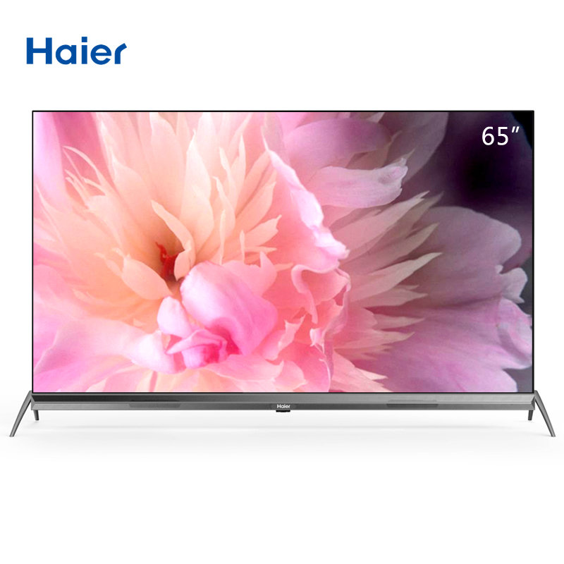 海尔haierlu65x365英寸全面屏4k超高清人工智能语音遥控智慧ai声控