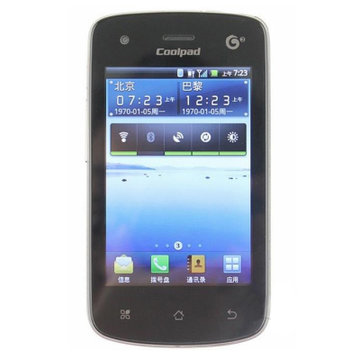 Coolpad/酷派 8810 移动3G智能手机 3.5英寸 老人学生备用手机(咖啡色 官方标配)