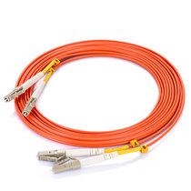 辉宏时代LC-LC多模双芯双纤光纤跳线电信级尾纤(25米)