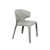 威莱雅意式极简皮艺餐椅现代简约家用书房椅北欧设计轻奢椅(灰色)