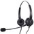 Hion北恩 FOR630D-QD 呼叫中心话务耳机 头戴式双耳 双听筒设计 高清语音通信 水晶头插口