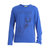 范思哲Versace男款纯棉长袖T恤 圆领套头印花t恤90599(蓝色 46)