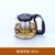 泡茶器茶壶耐热茶壶不锈钢创意保温桶茶叶罐自动咖啡饮料机陶瓷整套普洱茶咖啡壶玻璃(玻璃茶壶700)