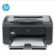 惠普（HP）LaserJet Pro P1106 高速黑白激光打印机 家用办公文档报表(灰色 标配)