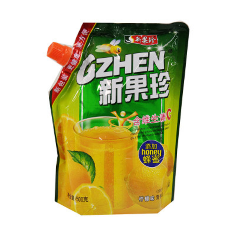 竞龙 新果珍柠檬味 500g/袋