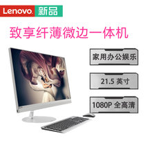 联想(Lenovo) 致美AIO 520-22系列 21.5英寸超窄边框家用办公一体电脑 4G 1T 集显 IPS窄边(银色 A4/4G/1T/集显)