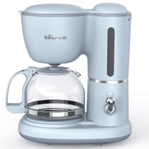 小熊（Bear）咖啡机 0.6L全自动小型美式滴漏壶滴滤机家用泡茶煮咖啡壶 KFJ-A06K1 蓝色
