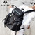 babama2018新款时尚潮流双肩包男女休闲背包旅行包学生百搭书包大(黑色)