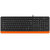 双飞燕 FK10 键盘台式笔记本外接办公家用 薄膜usb有线 橙色