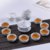 茶具套装青花陶瓷家用泡茶器功夫盖碗整套简约茶杯(12件套（高白瓷）茶禅)