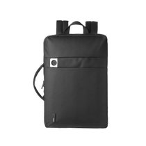 发国乐上LEXON双肩包男商务多功能14寸电脑包手提包单肩斜挎包通勤旅行包(黑色)