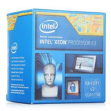 英特尔（Intel）至强四核E3-1231 V3 盒装CPU（LGA1150/3.40GHz/8M/22纳米）
