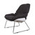 北欧欧式沙发椅阳台椅户外休闲时尚摇椅美式欧式书房椅客厅懒人(白色躺椅+深色垫)