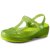 DSXN-VOT 玛丽珍洞洞鞋沙滩鞋平跟休闲厚底凉鞋 DD0206(绿色 W6)