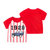 哈诺森男童短袖T恤纯棉夏装童装宝宝小童儿童1岁婴儿上衣女半袖(DJ419红色 110cm)