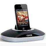 COOX酷克斯 M1 苹果音箱iphone5/4s音响苹果充电底座迷你音箱正品
