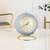 汉时(Hense）时尚创意闹钟学生静音床头钟可爱现代闹表超大声儿童石英钟表HA08(蓝色-3寸)