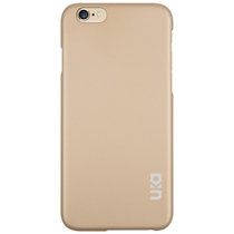 优加 iPhone6splus/苹果6splus手机壳肤感硬壳系列手机套金色简约版(5.5英寸)