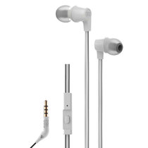 JBL T120A 立体声入耳式耳机 白 手机音乐耳机 游戏耳机 耳机耳麦 带麦可通话