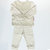 皇家之星 天然彩棉婴儿对开襟内衣套装 C199