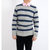 Timberland / 天伯伦 京品年货 男士圆领条纹套头毛衣 针织衫1546J 现货(灰色 M)