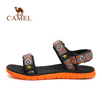CAMEL骆驼户外男款沙滩凉鞋 轻便耐磨男士凉鞋沙滩鞋 A612162157(橙色 44)
