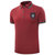 并力夏季新款男足球标志运动休闲翻领短袖POLO衫葡萄牙修身T恤(葡萄牙-红色 XL 180-185)