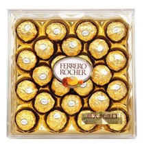费列罗金莎巧克力 进口榛果威化巧克力 婚庆喜糖 费雷罗 情人节日礼物 24粒装/盒