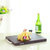 IUPILON塑料砧板PE菜板无菌占板防霉切菜板案板面板刀板厨房用品(褐色 38x28x2cm)