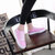 2017新款韩版小白鞋 休闲女帆布鞋透气运动板鞋(粉色 40)