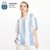 阿根廷国家队官方商品丨男女通用新蓝白polo衫球衣T恤梅西足球迷(天蓝色 S)