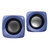二小（R-XIAO）S181 迷你电脑音箱 (黑蓝)