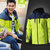 Adidas迪达斯NEO男装 防风梭织连帽夹克外套S26739(荧光绿S26739 XXL)