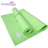 爱玛莎防滑健身垫pvc瑜伽垫无味无毒瑜伽垫IM0-YJ01(绿色)