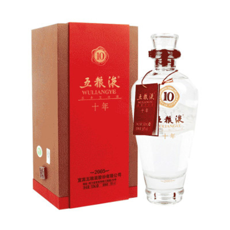 五粮液 50度十年五粮液 500ml/瓶