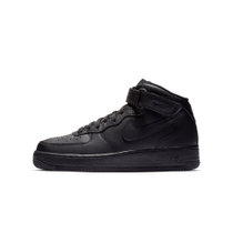 Nike耐克AIR FORCE 1 MID ‘07男子运动鞋空军一号板鞋315123(001黑/黑/黑 40.5)
