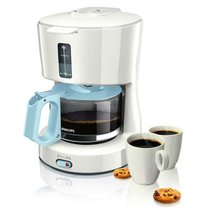 飞利浦（PHILIPS）家用全自动美式滴漏式咖啡机HD7450 速溶咖啡机 自动冲煮(HD7450/70白)