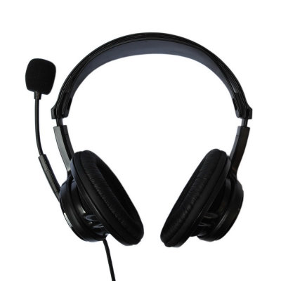 意高（ECHOTECH）CE-202 耳机 耳麦 头戴式耳麦 黑色