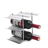 BONUME莫诺 时尚创意不锈钢三层9支装红酒架 BXG00147