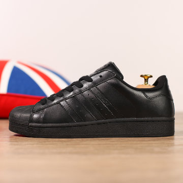 adidas阿迪达斯男鞋三叶草superstar 80s贝壳头黑武士