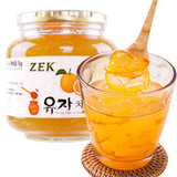 ZEK韩国进口蜂蜜柚子茶1000g 国美超市甄选