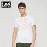 Lee男士圆领短袖T恤L300992LQK14(白色 S)