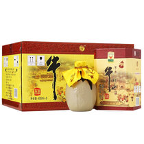 百年牛栏山白酒 北京二锅头陈酿浓香型白酒整箱装(2 整箱)