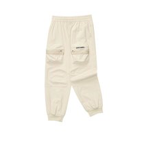 Skechers斯凯奇童装儿童2022春季新款男童梭织长裤运动裤L122B003(L122B003-013K 130cm)