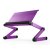 OMAX A6+硅胶条 笔记本床上折叠散热桌  紫色
