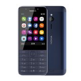 诺基亚（NOKIA）230  直板按键 移动联通2G手机 双卡双待 老人手机 学生备用功能机(蓝色)