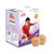 双鱼展翅无星乒乓球  橙色 ABS新材料有缝球 一般训练用球 100个装V40+ 国美超市甄选