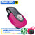 飞利浦（PHILIPS）SA4DOT04 MP3音乐播放器运动小巧背夹设计直插式USB接口（4G）(粉色)