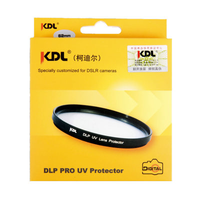 柯迪尔（KDL） 82mm 超薄多层镀膜MC-UV多层镀膜UV镜（超薄设计，超过99%的透光率,双面18层防反射镀膜层。)